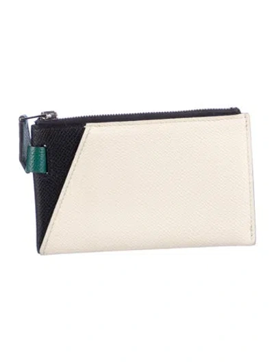 Pre-owned Hermes Vertige Card Holder In Black