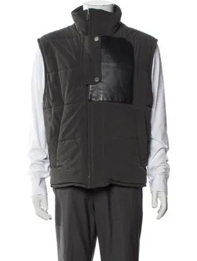 Pre-owned Hermes Vest In Gray