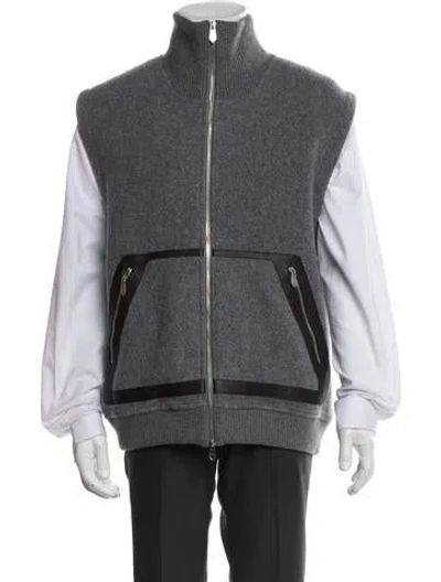 Pre-owned Hermes Vest In Gray