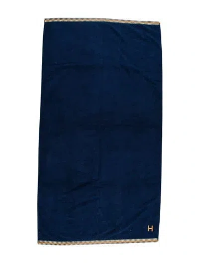 Pre-owned Hermes Vice Versa Bath Towel In Multi