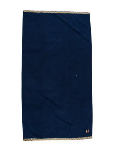 Pre-owned Hermes Vice Versa Bath Towel In Multi