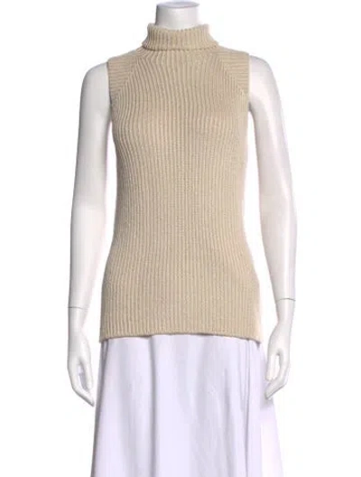Pre-owned Hermes Vintage 2000 Sweater In Neutral