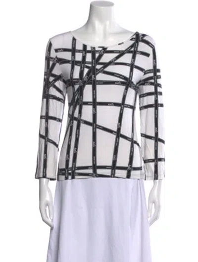 Pre-owned Hermes Vintage 2004 Top In White