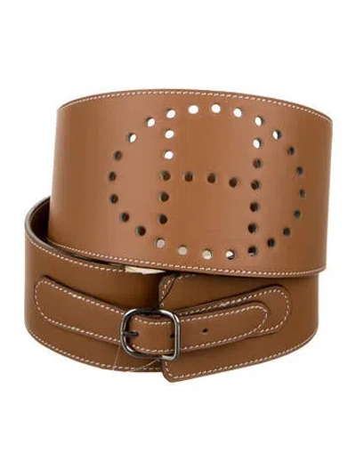 Pre-owned Hermes Vintage 2006 Belt W/ Tags In Brown