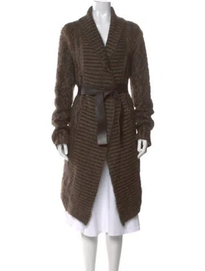 Pre-owned Hermes Vintage 2010 Sweater In Brown