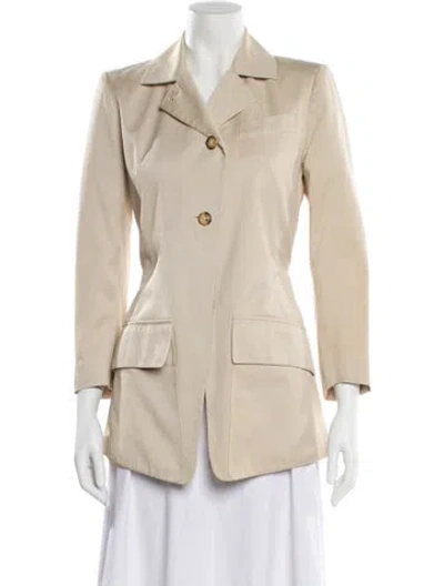 Pre-owned Hermes Vintage Blazer In Neutral