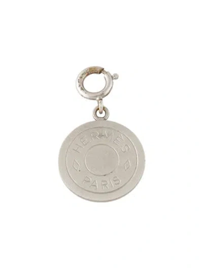 Pre-owned Hermes Vintage Clou De Selle Charm In Multi
