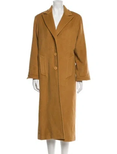 Pre-owned Hermes Vintage Coat In Brown