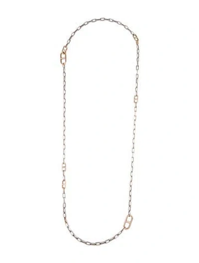 Pre-owned Hermes Vintage Farandole Long Necklace, 36" In Multi