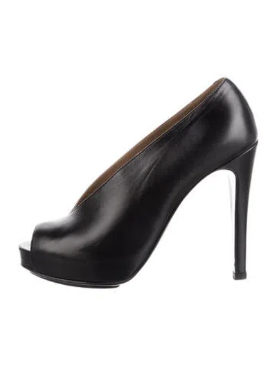 Pre-owned Hermes Vintage Florida Pumps In Black
