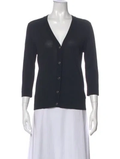 Pre-owned Hermes Vintage Late 1990's - Early 2000's Sweater In Black