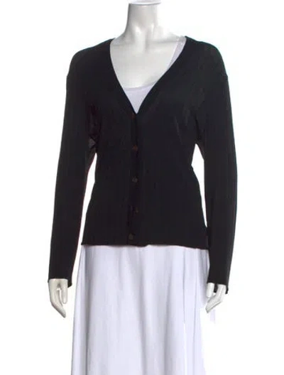 Pre-owned Hermes Vintage Late 1990's - Early 2000's Sweater In Black