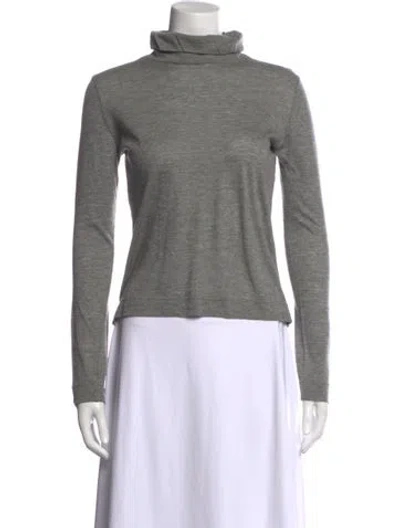 Pre-owned Hermes Vintage Late 1990's - Early 2000's Sweater In Grey