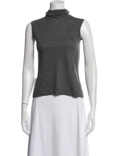 Pre-owned Hermes Vintage Late 1990's - Early 2000's Sweater In Grey