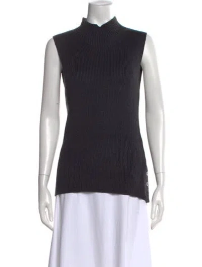 Pre-owned Hermes Vintage Late 1990's - Early 2000's Sweater In Grey