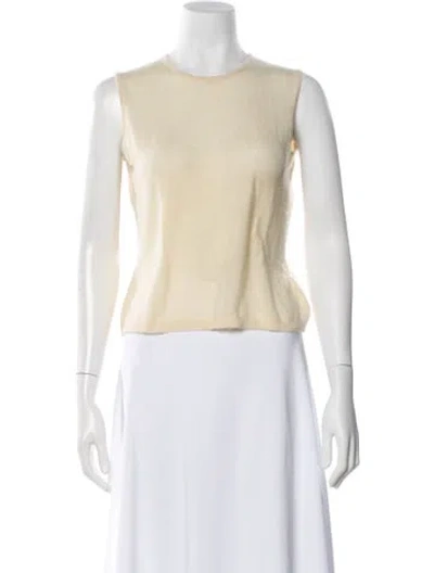 Pre-owned Hermes Vintage Late 1990's - Early 2000's Sweater In Neutral