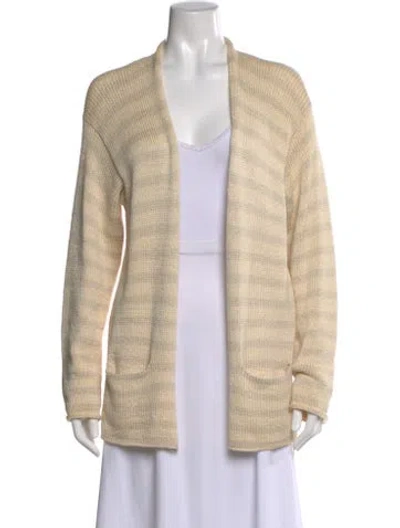 Pre-owned Hermes Vintage Late 1990's - Early 2000's Sweater In Neutral