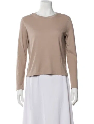 Pre-owned Hermes Vintage Late 1990's - Early 2000's Top In Gray
