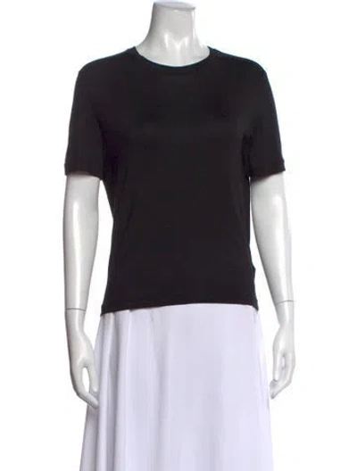 Pre-owned Hermes Vintage Late 1990's - Early 2000's T-shirt In Black