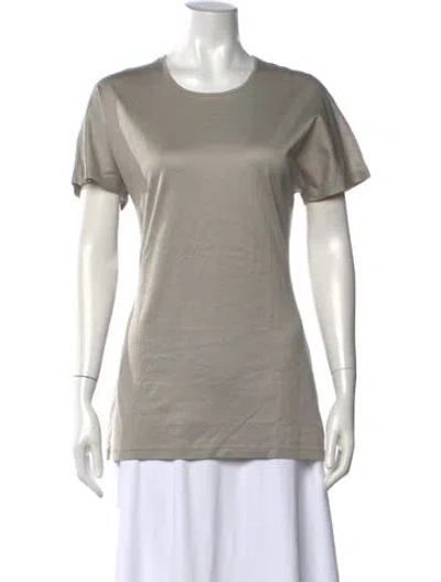 Pre-owned Hermes Vintage Late 1990's - Early 2000's T-shirt In Grey