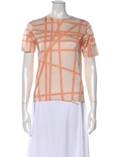 Pre-owned Hermes Vintage Late 1990's - Early 2000's T-shirt In Neutral