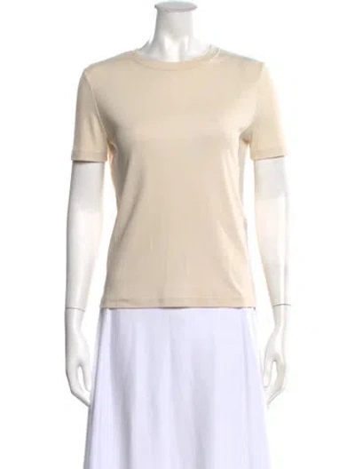 Pre-owned Hermes Vintage Late 1990's - Early 2000's T-shirt In Neutrals