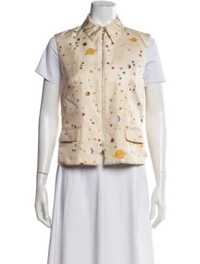 Pre-owned Hermes Vintage Late 1990's - Early 2000's Vest In Neutrals