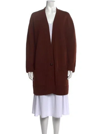 Pre-owned Hermes Vintage Late 2000's - Early 2010's Sweater In Brown
