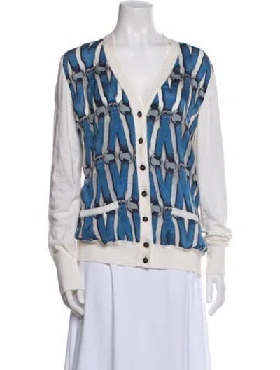 Pre-owned Hermes Vintage Late 2000's - Early 2010's Sweater In Neutral