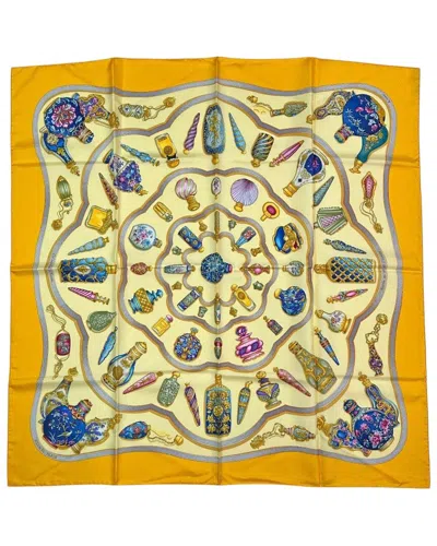Pre-owned Hermes Hermès Vintage Silk Scarf Carre 90 (authentic Pre-loved)