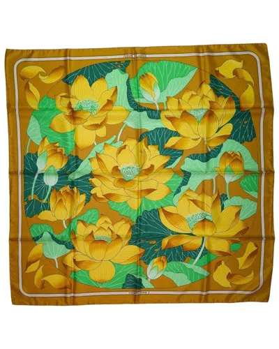 Pre-owned Hermes Hermès Vintage Silk Scarf Carre 90 (authentic Pre-loved)