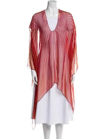 Pre-owned Hermes Vintage Soleil Mousseline Sweater In Multi