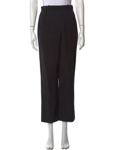 Pre-owned Hermes Vintage Straight Leg Pants In Gray