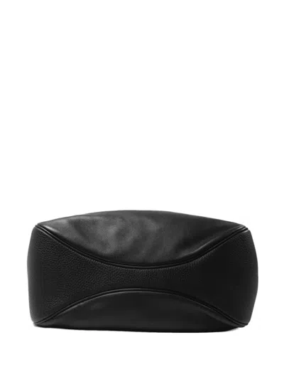 Pre-owned Hermes Virevolte 24 Shoulder Bag In Black