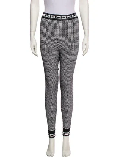 Pre-owned Hermes Virgin Wool Skinny Leg Pants W/ Tags In Black