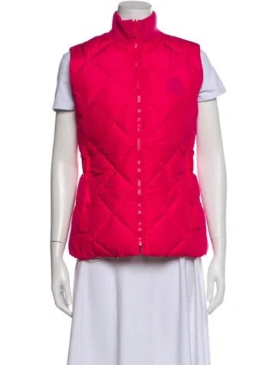 Pre-owned Hermes Virgin Wool Vest W/ Tags In Pink