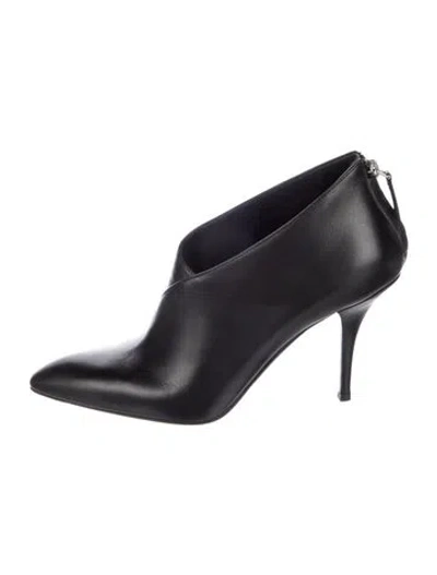 Pre-owned Hermes Virginia Leather Boots In Black