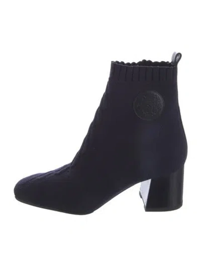 Pre-owned Hermes Volver 60 Sock Boots In Blue