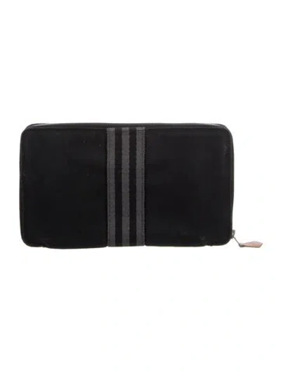 Pre-owned Hermes Wallet In Black