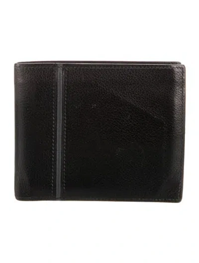 Pre-owned Hermes Wallet In Black