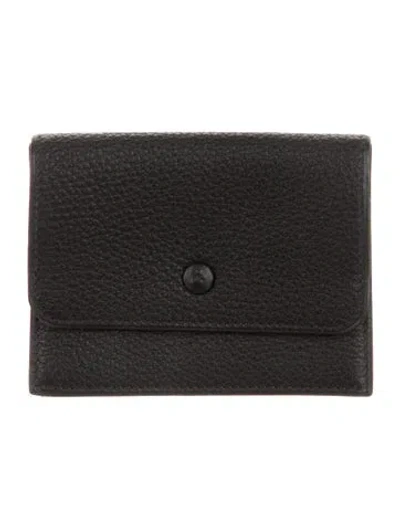 Pre-owned Hermes Wallet In Black