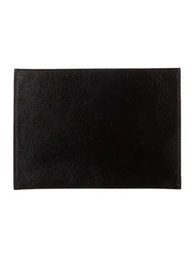 Pre-owned Hermes Wallet In Black