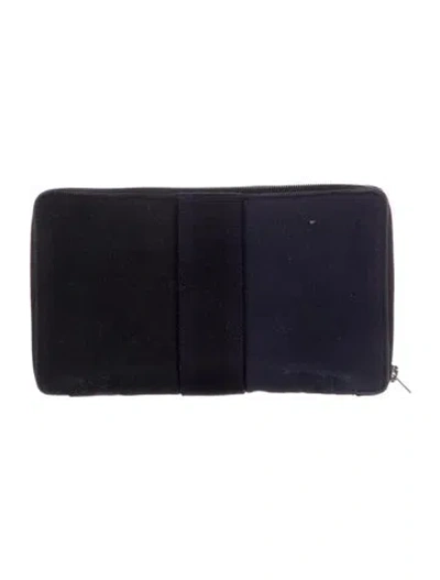 Pre-owned Hermes Wallet In Blue