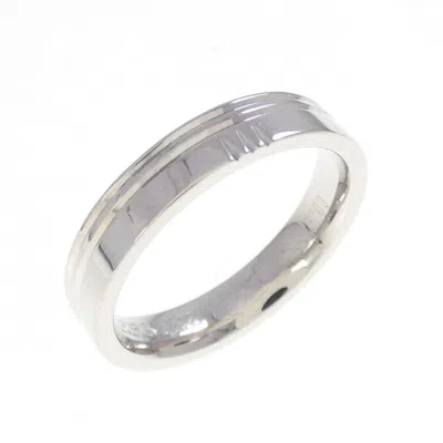 Pre-owned Hermes White Gold (18k) Band Ring ()