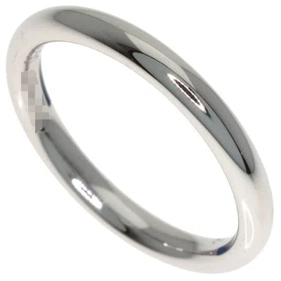 Pre-owned Hermes White White Gold (18k) Wedding Ring ()