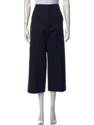 Pre-owned Hermes Wide Leg Pants In Black