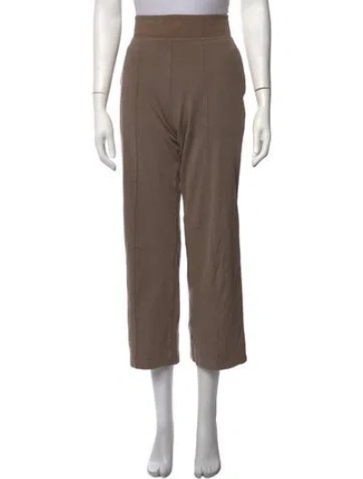Pre-owned Hermes Wide Leg Pants In Brown