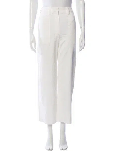 Pre-owned Hermes Wide Leg Pants In Neutral