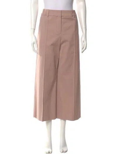 Pre-owned Hermes Wide Leg Pants W/ Tags In Pink