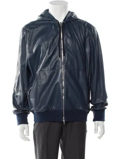 Pre-owned Hermes Windbreaker In Blue
